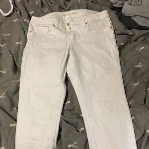 Michael Kors white jean Capri